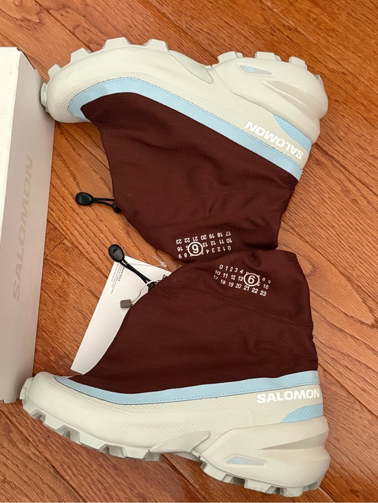 Salomon Shoes - Salomon x MM6 Margiela, Cross Hike Mid “Bordeaux”